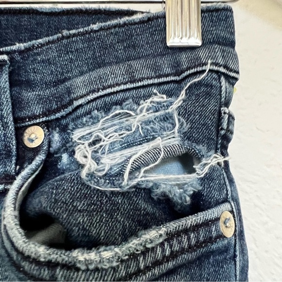 AGOLDE Sophie High Rise Skinny Distressed Jeans - Picture 13 of 13